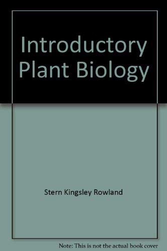 Beispielbild fr Introductory Plant Biology zum Verkauf von Better World Books