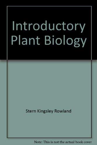 Stock image for Introductory Plant Biology for sale by Better World Books