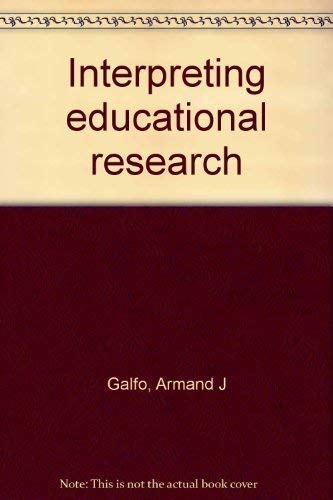 9780697061225: Interpreting educational research