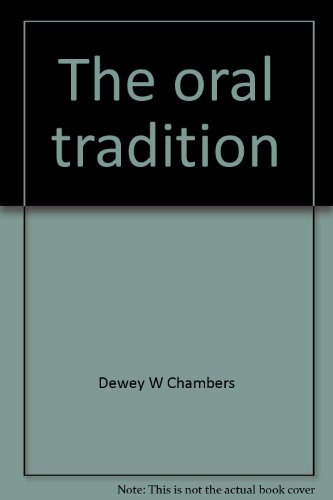 Imagen de archivo de The oral tradition: Storytelling and creative drama (Literature for children) a la venta por Half Price Books Inc.