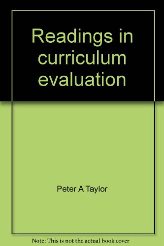 Stock image for Readings in Curriculum Evaluation for sale by Better World Books