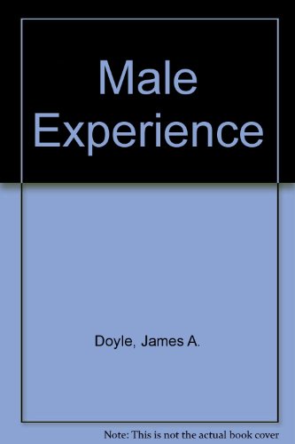 Imagen de archivo de The Male Experience a la venta por Top Notch Books