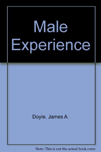 Stock image for The Male Experience for sale by Wonder Book