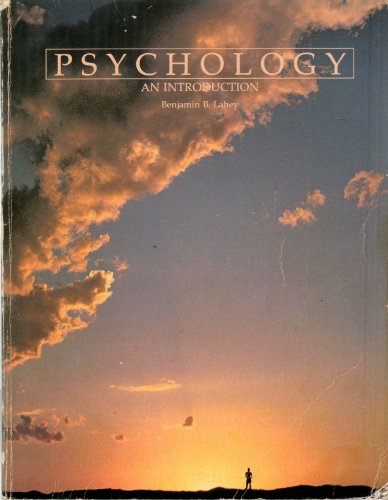 9780697065605: Title: Psychology an introduction