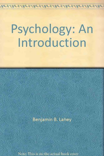 9780697065827: Psychology: An Introduction