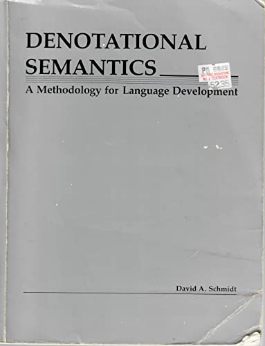 Beispielbild fr Denotational Semantics: A Methodology for Language Development zum Verkauf von Anybook.com