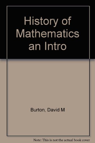 Stock image for History of Mathematics : An Introduction for sale by Better World Books