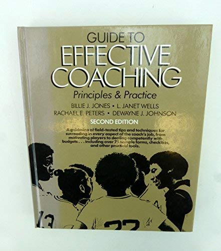 Beispielbild fr Guide to Effective Coaching Principles and Practice: 2nd Ed zum Verkauf von Bingo Used Books