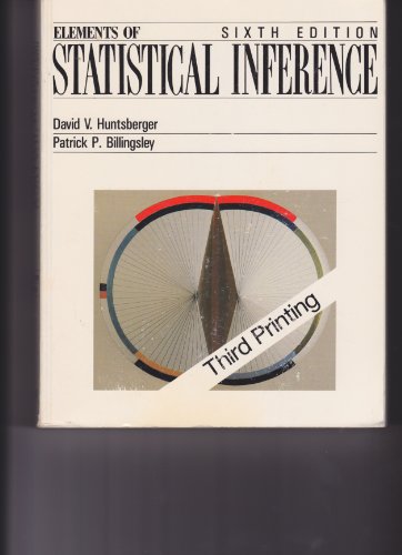 9780697069238: Elements of Statistical Inference