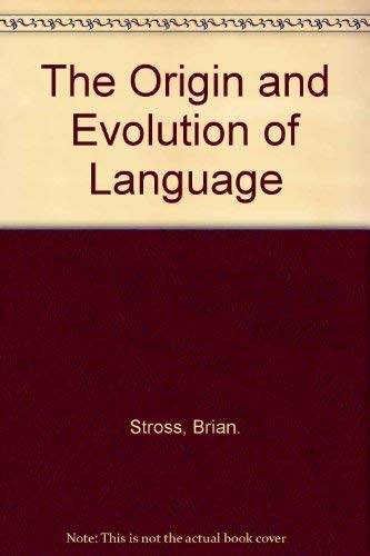 Beispielbild fr The Origin and Evolution of Language zum Verkauf von Better World Books