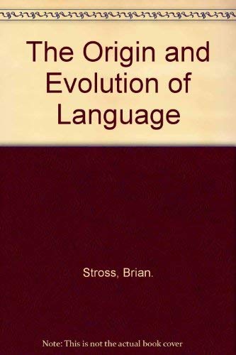 Imagen de archivo de The Origin and Evolution of Language a la venta por Better World Books