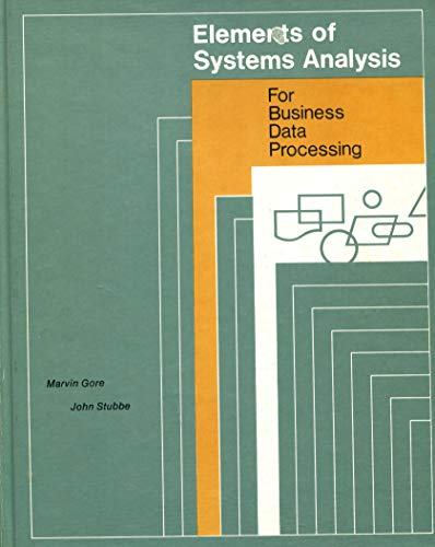 Stock image for Elements of systems analysis for business data processing for sale by Hawking Books