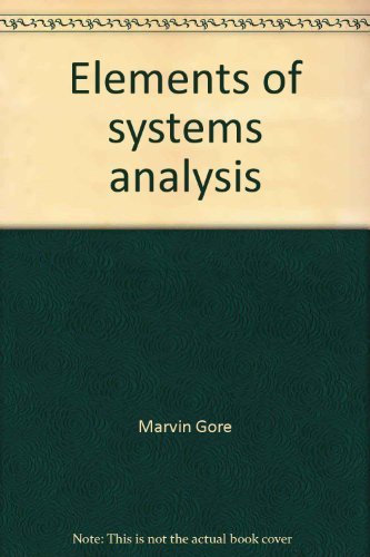 Stock image for Elements of systems analysis for sale by HPB-Red