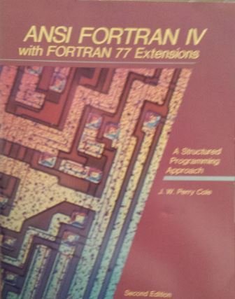 9780697081728: ANSI Fortran IV: Fortran 77 Extension