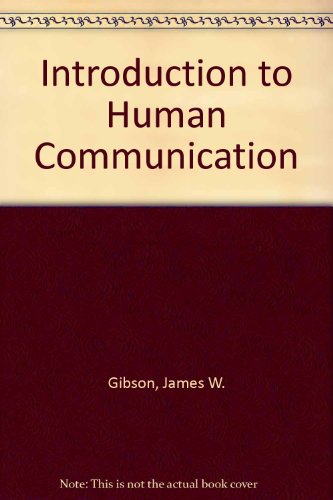 9780697084453: Introduction to Human Communication