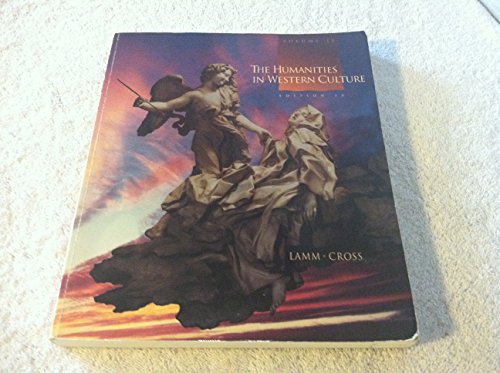 Beispielbild fr The Humanities in Western Culture: Neal Cross, Robert Lamm (Paperback, 1992) zum Verkauf von The Yard Sale Store