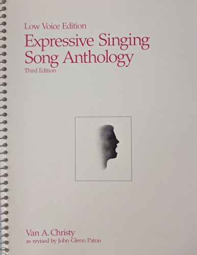 Imagen de archivo de Expressive Singing Song Anthology: Low Voice Edition a la venta por ThriftBooks-Atlanta