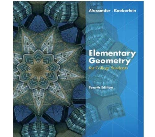 9780697110671: Elementary Geometry for College Students