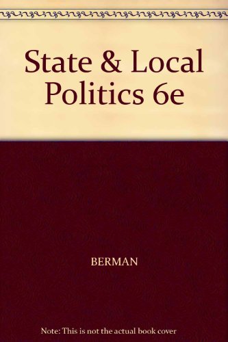 Beispielbild fr State & Local Politics 6e zum Verkauf von Wonder Book