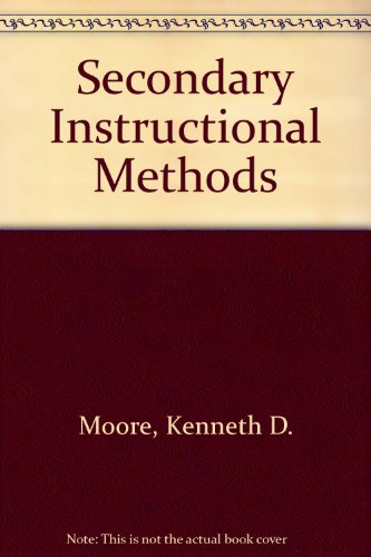 Imagen de archivo de Secondary Instructional Methods a la venta por Mt. Baker Books