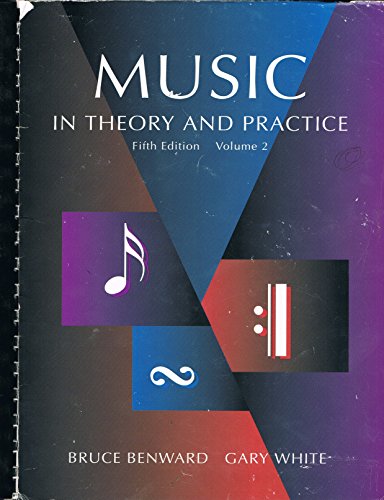Stock image for Music in Theory and Practice for sale by HPB-Red