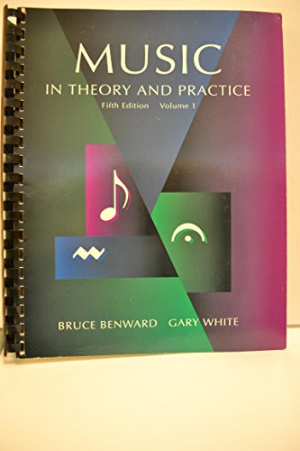 Stock image for Music in Theory and Practice for sale by HPB-Red