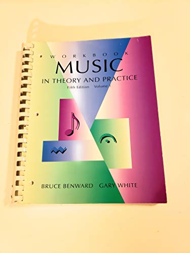 Imagen de archivo de Music in Theory & Practice a la venta por HPB Inc.