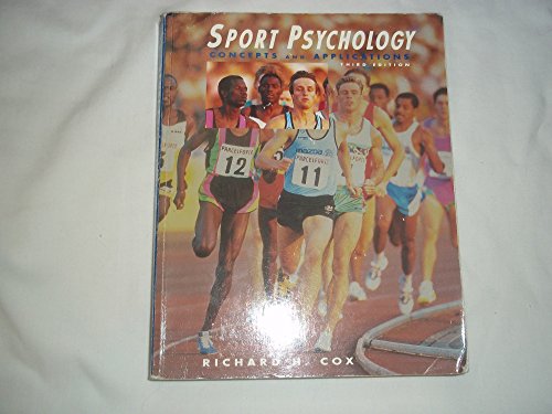 9780697126214: Sport Psychology: Concepts and Applications