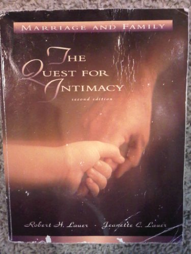 Stock image for Marriage and Family: The Quest for Intimacy for sale by Half Price Books Inc.