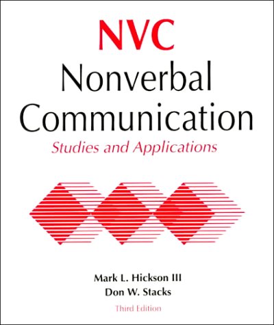 9780697129253: Nonverbal Communication: Studies and Applications