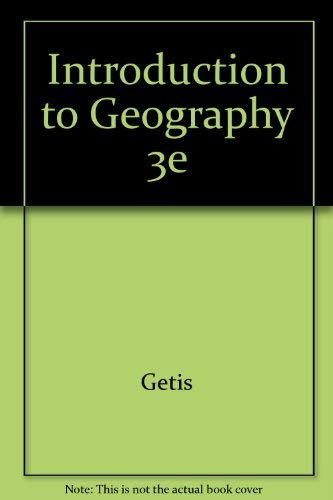 Immagine dell'editore per Introduction to geography venduto da Wonder Book