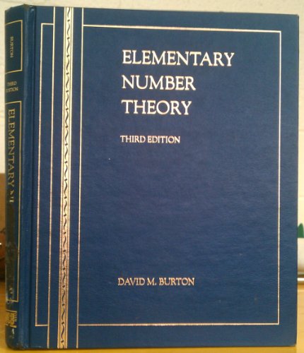 Stock image for Elementary Number Theory 3e for sale by BooXX in Stock