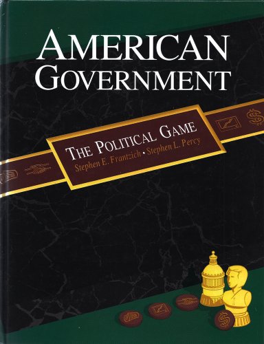 Stock image for American Government: The Political Game for sale by Wonder Book