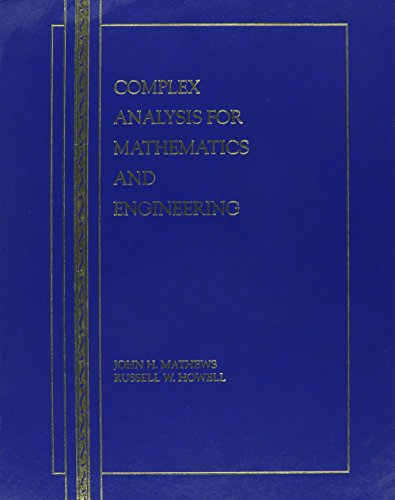 

Complex Analysis for Mathematics and Engineering