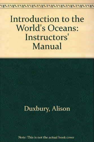 9780697135988: Introduction to the World's Oceans: Instructors' Manual