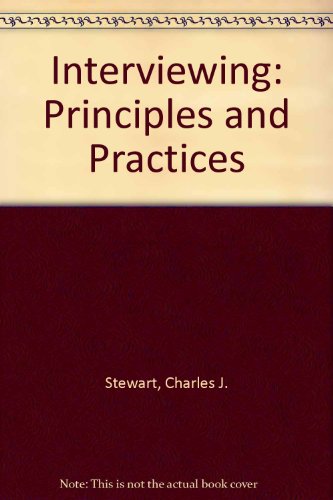 9780697139429: Interviewing: Principles and Practices