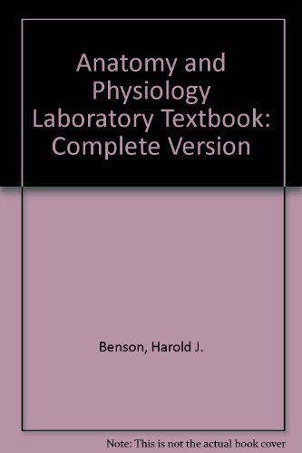 Stock image for Anatomy and Physiology Laboratory Textbook: Complete Version for sale by SecondSale