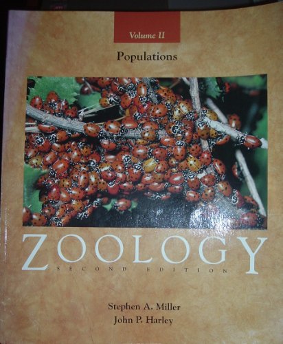 Zoology: Populations v. 2 (9780697169549) by Stephen A. Miller; John P. Harley