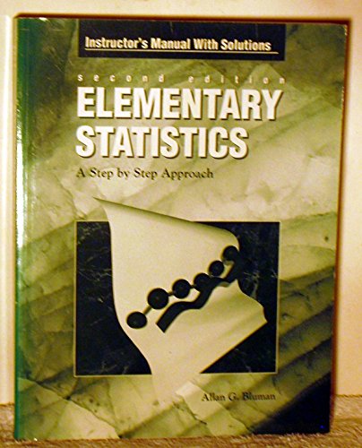 Elementary Statistics 2e Ism (9780697171665) by Bluman