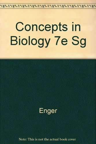 Concepts in Biology 7e Sg - Enger