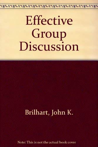 Beispielbild fr Effective Group Discussion, 8th Edition zum Verkauf von Wonder Book