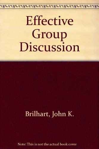 Imagen de archivo de Effective Group Discussion, 8th Edition a la venta por HPB-Red