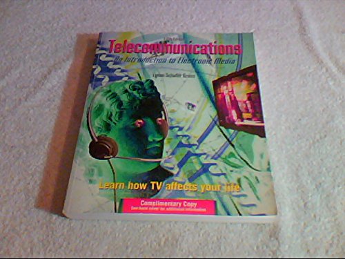 Beispielbild fr Telecommunications: An Introduction to Electronic Media zum Verkauf von Buchpark