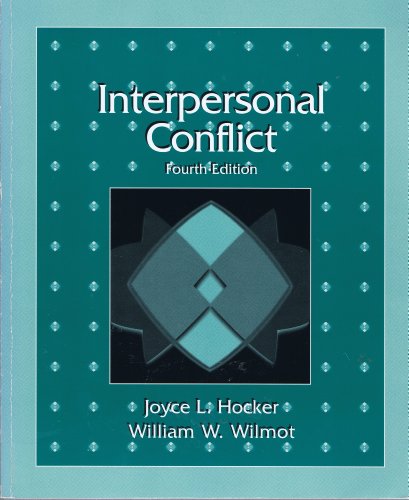 9780697201485: Interpersonal Conflict