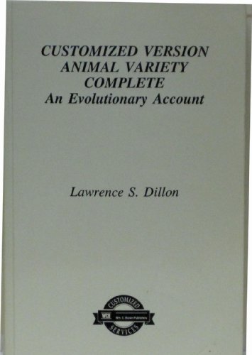 Stock image for Customized version, Animal variety, complete: An evolutionary account for sale by Hawking Books