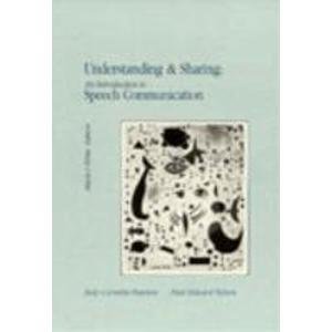 Understanding & Sharing: An Introduction to Speech Communication (9780697214508) by Pearson, Judy C.