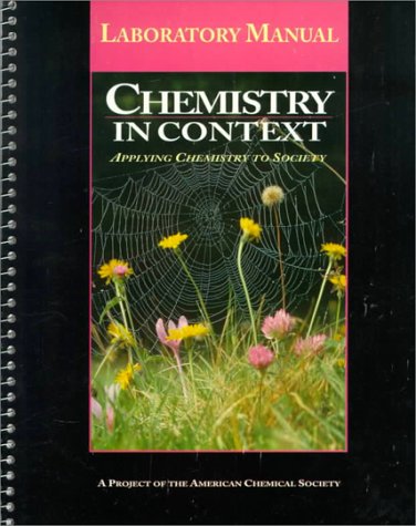 Stock image for Chemistry in Context : Applying Chemistry to Society for sale by Better World Books: West