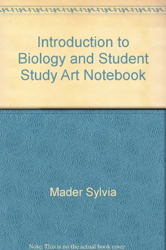 9780697231703: Title: Student Study Art Notebook to accompany Biology