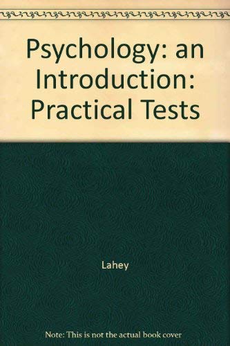 Stock image for Practice tests to accompany Psychology: an introduction, fifth edition by Benjamin B. Lahey for sale by 2Vbooks