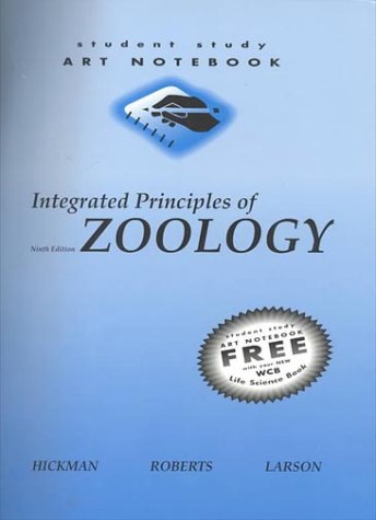 Beispielbild fr Integrated Principles of Zoology: Student Study Art Notebook zum Verkauf von SecondSale